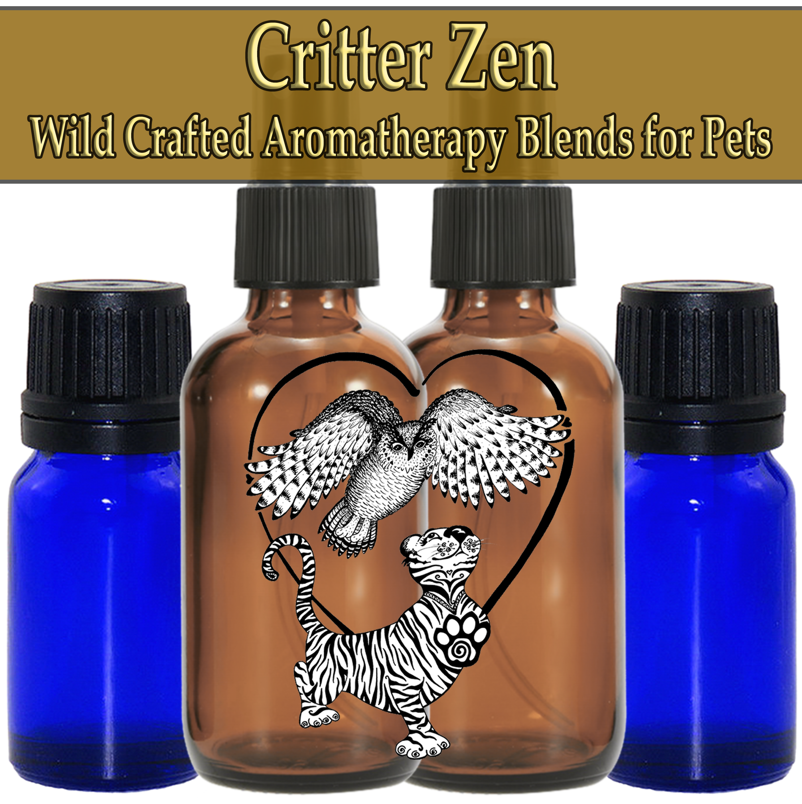 Critter Zen - Animal, Wild Crafted Essential Oil Blends